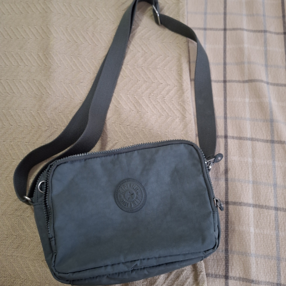 Kipling Olive Green Crossbody Bag